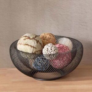 Canasto 66491 Centro Mesa Alambre 30x30x13*