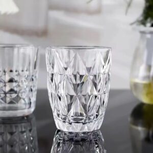 Set x 6 Vasos Vidrio 311 Labrados Diamonds*