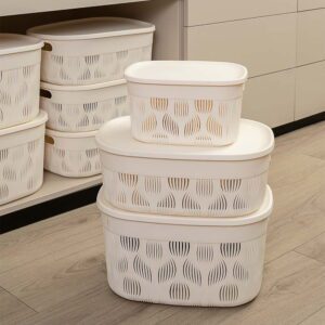 Canasto 506 Plast.c/Tapa y Manija 37x28x15*