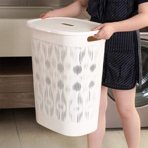 Cesto 52491 Plast.55 lt Tapa Rebatible 57x44x34*