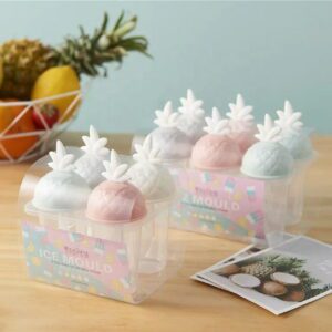 Molde 344  p/Helado 4 Cavidades .