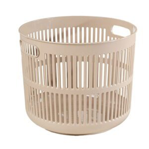 Canasto 857 Ropa/Multiuso Redondo Plast.Calado*