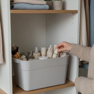 Caja Organiz.P254 Apilable s/Tapa MaxiBox 15 lts .