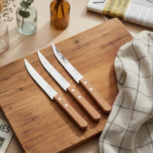 Set x 3 Cuchillo Dynamic Madera Tramontina *