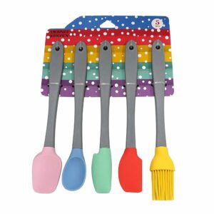 Set 885 Silicona Espatulas+Cucharas+Cepillo*