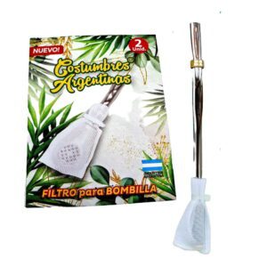 Set x 2 Filtros p/Bombilla Costumbres Argentinas