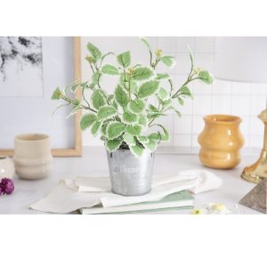 Planta Artif.817 Maceta Aluminio 31 cms*
