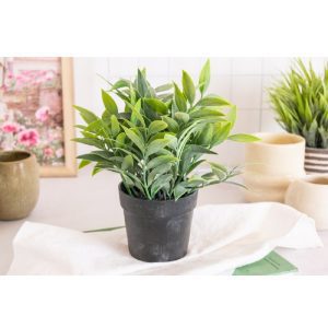 Planta Artif.821 c/Maceta Plast.21 cms *
