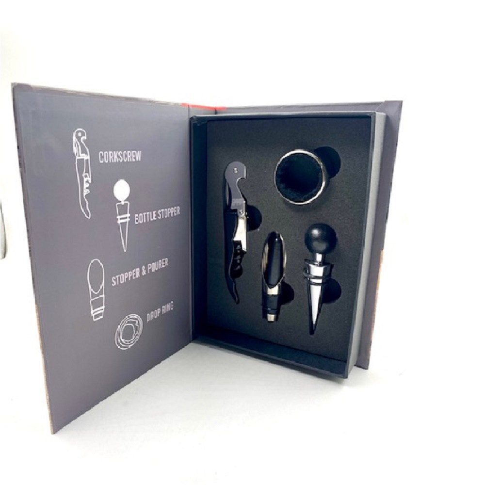 Caja Libro 1217/18 c/4 Accesorios p/Vino . - Imagen 4
