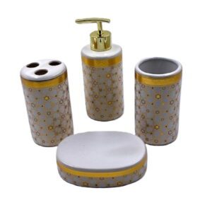 Set 3520/3522 Baño Ceramica 4 Pzas .