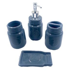 Set 3508/3526 Baño 4 Pzas Ceramica  .