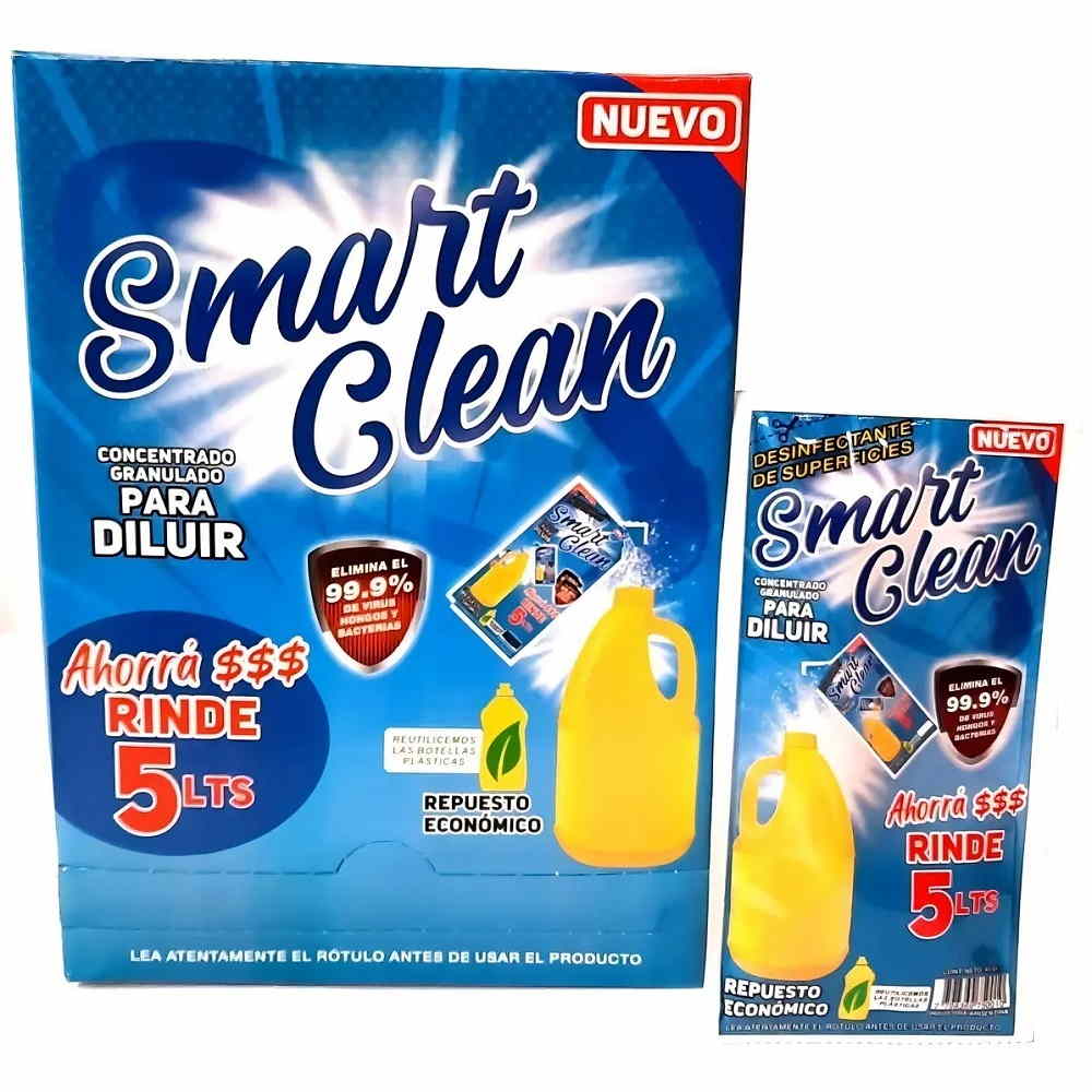 Lavandina Sachet Rinde 5 lts SmartClean