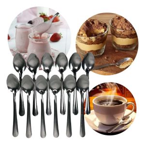 Alternative view of Set x 12 Cucharita Acero 14cms Home Basics