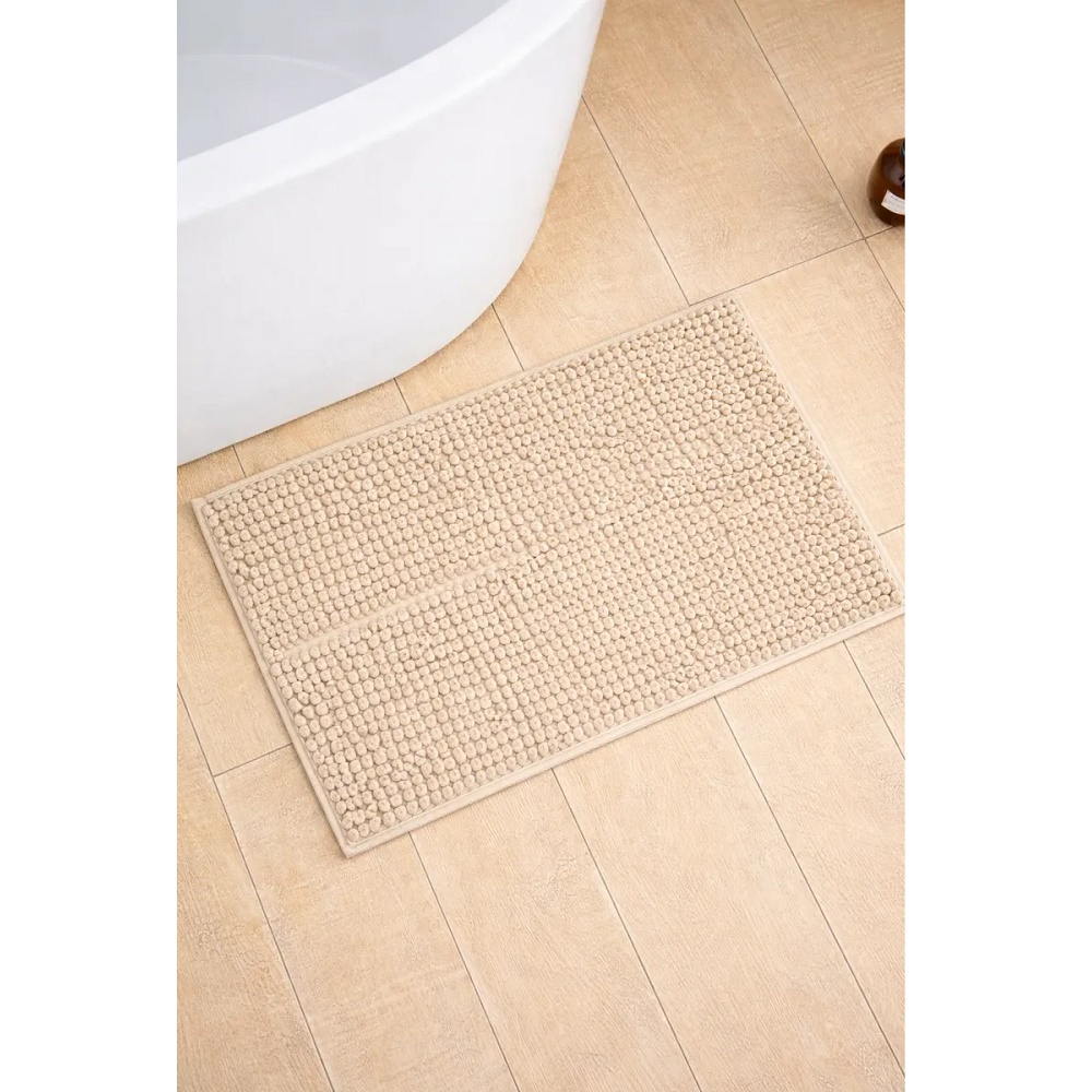 Set 2101 Alfombra Chenille+Cortina Baño+Ganchos* - Imagen 5