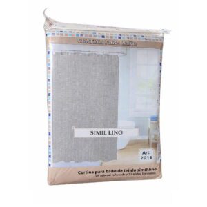 Alternative view of Cortina Baño Tela 2012 Jacquard 180x180*
