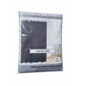 Cortina Baño Tela 2012 Jacquard 180x180*