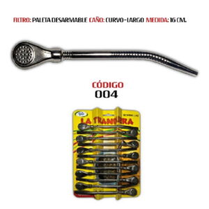 Bombilla Sebille 004 Coco Desarm.Curva Larga *