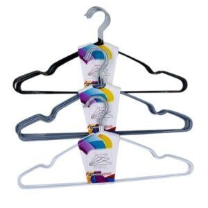 Set x5 Perchas Cromadas Engomadas  .