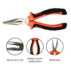 Alternative view of Pinza KP67 Punta 6" m/Plastico 17cms
