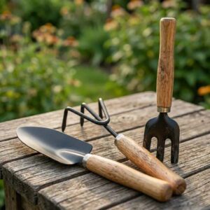 Kit Jardineria 358 m/Madera 3 Piezas